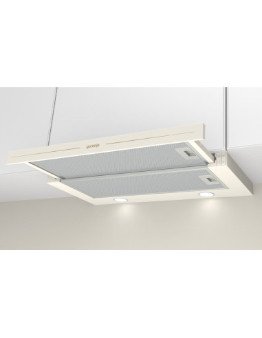 Okap Teleskopowy Gorenje Bhp62Cli Beżowy Kremowy