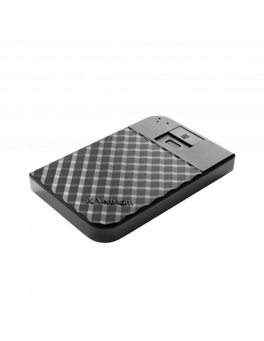 Verbatim Fingerprint Secure Zewnętrzny Dysk Twarde 2 Tb Usb Type-C 3.2 Gen 1 (3.1 Gen 1) Czarny