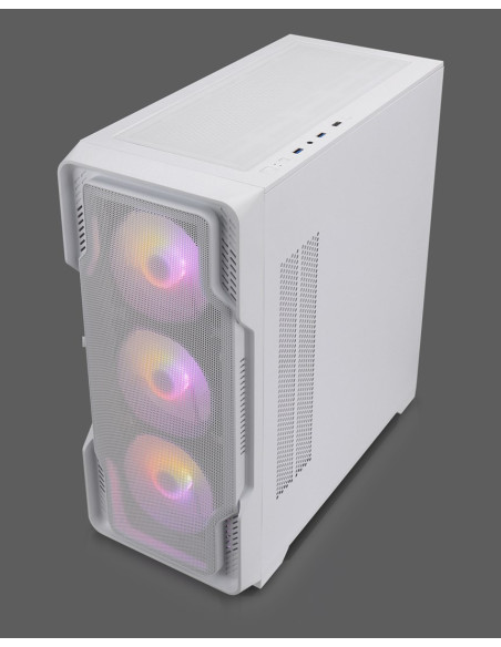 Nanoxia Ds-9Argb-W Zabezpieczenia & Uchwyty Komputerów Midi Tower Biały