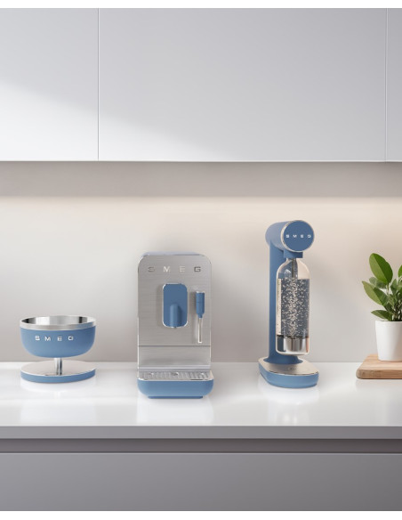 Smeg Ksc01Sbmww Waga Kuchenna Niebieski Blat Okrągły Elektroniczna Waga Kuchenna