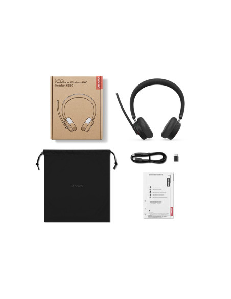 Lenovo Dual-Mode Wireless Anc Headset 6550 Usb-A