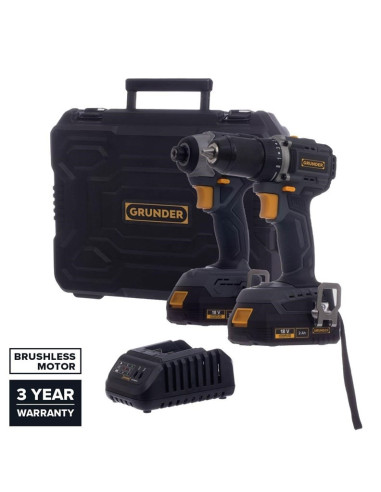 Tool Set Cd-B0A18 Cw-B1218E 18V Bl 2X2Ah