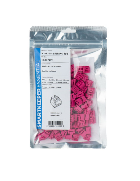 Smartkeeper Nl03P2Pk Bloker Portów Blokada Portu Rj-45 Różowy 1 Szt.