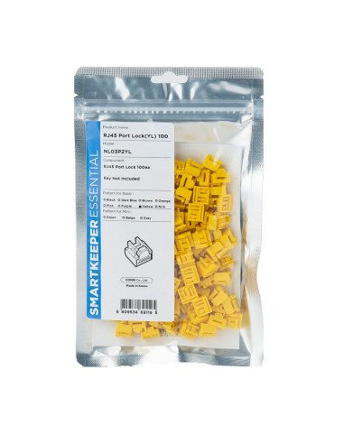 Smartkeeper Nl03P2Yl Bloker Portów Blokada Portu Rj-45 Żółty 1 Szt.