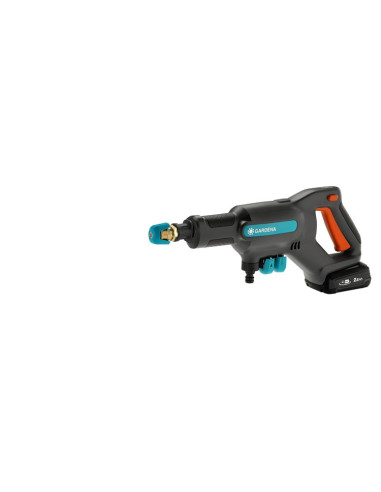 Gardena Aquaclean 24/18V P4A Podkładka Ciśnieniowa Kompaktowy Bateria 250 L/H Czarny, Niebieski, Pomarańczowy