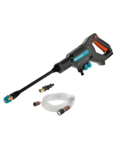 Gardena Aquaclean 24/18V P4A Podkładka Ciśnieniowa Kompaktowy Bateria 250 L/H Czarny, Niebieski, Pomarańczowy