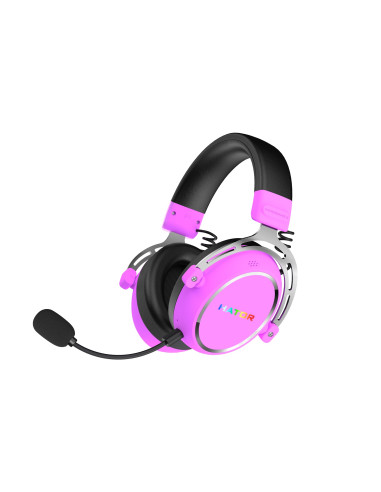 Słuchawki Dla Graczy Hator Hypergang 3 Wireless Bezprzewodowe Fioletowe