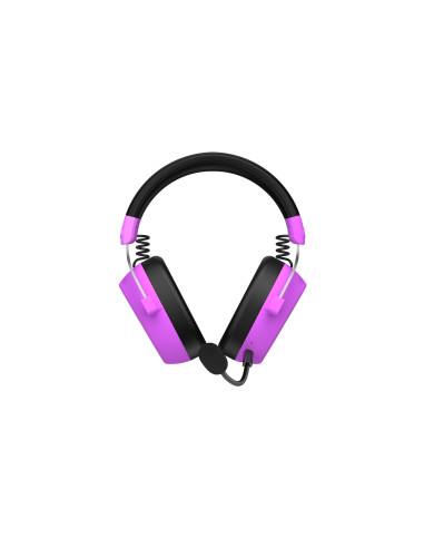 Słuchawki Dla Graczy Hator Hypergang 3 Wireless Bezprzewodowe Fioletowe