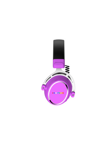 Słuchawki Dla Graczy Hator Hypergang 3 Wireless Bezprzewodowe Fioletowe