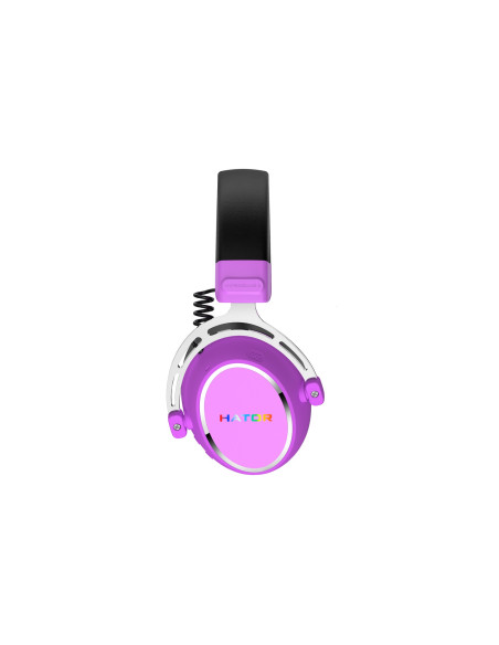 Słuchawki Dla Graczy Hator Hypergang 3 Wireless Bezprzewodowe Fioletowe