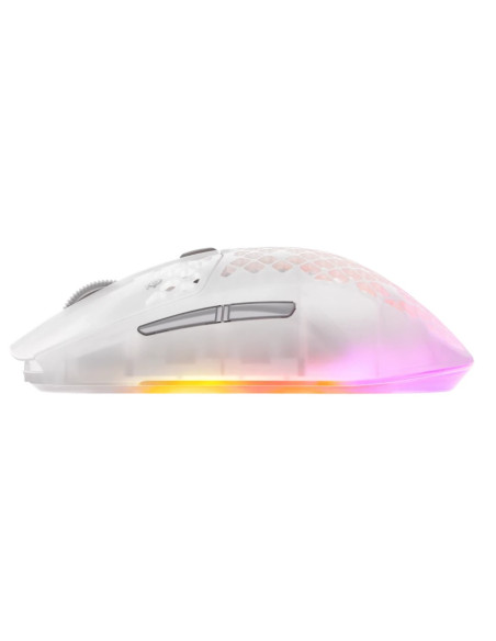 Steelseries Aerox 3 Wireless Gen 2 Myszka Gaming Po Prawej Stronie Rf Wireless + Bluetooth Optyczny 26000 Dpi