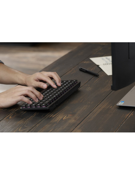 Klawiatura Asus Proart Kd300 Wireless/Bluetooth Keyboard Black Aerolite