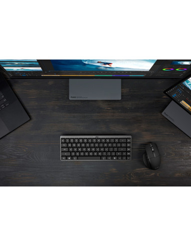 Klawiatura Asus Proart Kd300 Wireless/Bluetooth Keyboard Black Aerolite
