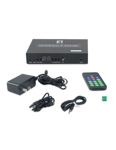Nadajnik Ściany Wideo Hdmi Przez Ip Poe Sw Levelone Hve-6701T