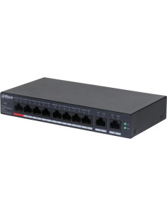 Dahua Technology Dh-Cs4010-8Gt-110 Przełącznik Sieciowy Zarządzany L2 Gigabit Ethernet (10/100/1000) Obsługa Poe Czarny 2