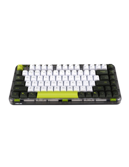 Asus Jelly75 Kd201 Keyboard/Vt-Gn/Ge/83 Klawiatura Uniwersalne Usb + Rf Wireless + Bluetooth Wielobarwny
