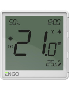 Regulator Temperatury Engo Controls Eone-230W, 230V, Biały, Internetowy, Podtynkowy, Zigbee