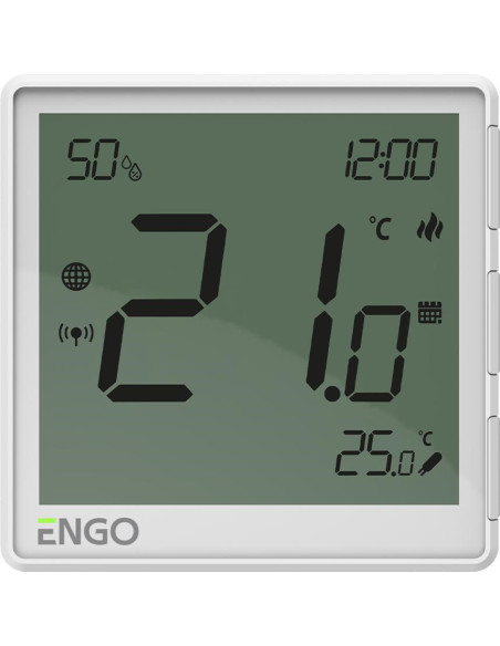 Regulator Temperatury Engo Controls Eone-230W, 230V, Biały, Internetowy, Podtynkowy, Zigbee