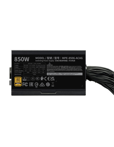Cooler Master Mwe Gold 850 V3 Moduł Zasilaczy 850 W 24-Pin Atx Atx Czarny
