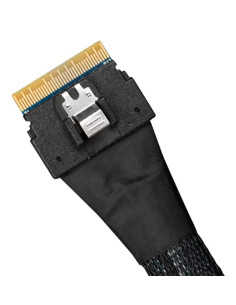 Kabel Wewnętrzny Sas Icy Dock Mb206L-B - 8I Slim Sas (Sff-8654) (M) Do 4I Oculink (Sff-8611) - 50Cm - Do Tougharmor Mb699Vp-B V2 2