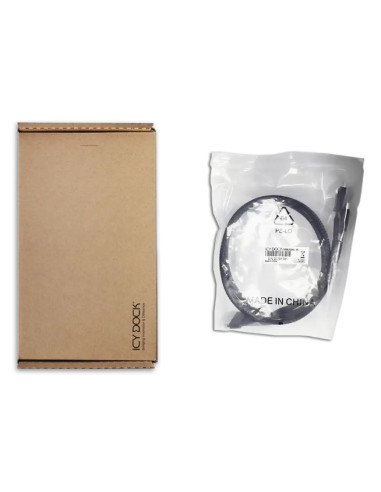 Kabel Wewnętrzny Sas Icy Dock Mb206L-B - 8I Slim Sas (Sff-8654) (M) Do 4I Oculink (Sff-8611) - 50Cm - Do Tougharmor Mb699Vp-B V2