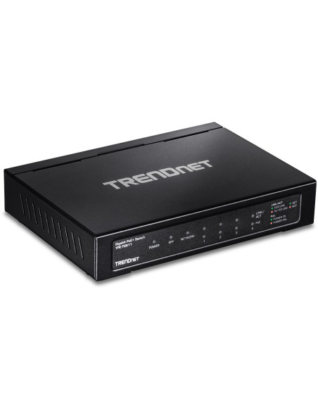 Trendnet Switch  6 Port Gbit Poe+  65W                Metall