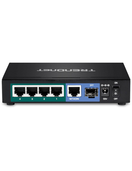 Trendnet Switch  6 Port Gbit Poe+  65W                Metall
