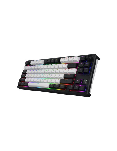 Hator Skyfall 80 Mag Ultima 8K Wireless Klawiatura Gaming Usb + Rf Wireless + Bluetooth Qwerty Us English Czarny, Biały