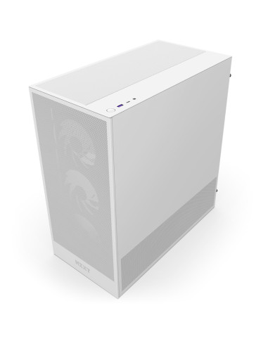 Nzxt Obudowa H5 Flow Rgb Midi Tower Z Oknem Biała