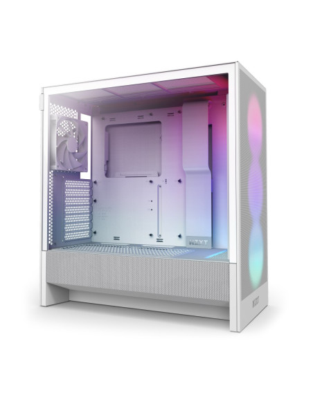 Nzxt Obudowa H5 Flow Rgb Midi Tower Z Oknem Biała