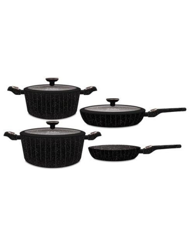 Cookware Set 7 Pcs Silicon Lid Br-1520