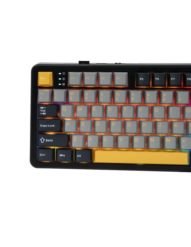 Klawiatura Gasket F108 Gray+Orange+Deep Gray Volcano Switch Rgb Aula