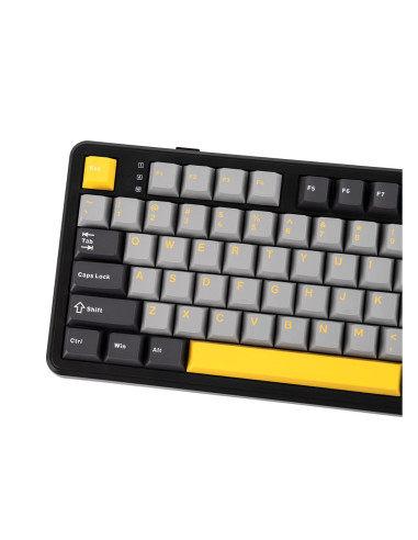Klawiatura Gasket F108 Gray+Orange+Deep Gray Volcano Switch Rgb Aula