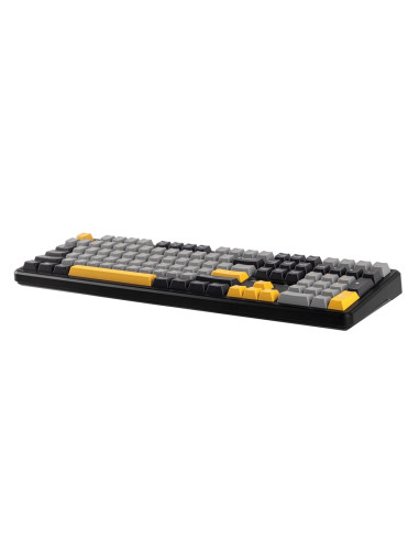 Klawiatura Gasket F108 Gray+Orange+Deep Gray Volcano Switch Rgb Aula