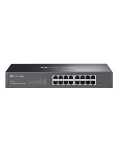 Tp-Link Omada Es216G Łącza Sieciowe Zarządzany L2 Gigabit Ethernet (10/100/1000) Czarny