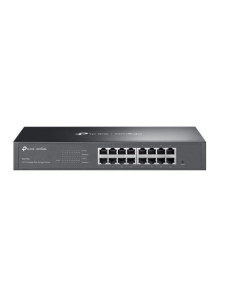 Tp-Link Omada Es216G Łącza Sieciowe Zarządzany L2 Gigabit Ethernet (10/100/1000) Czarny 2