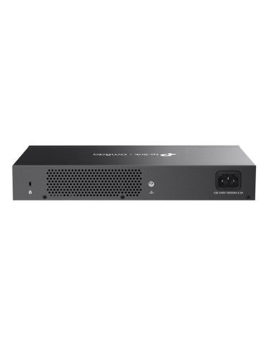 Tp-Link Omada Es216G Łącza Sieciowe Zarządzany L2 Gigabit Ethernet (10/100/1000) Czarny