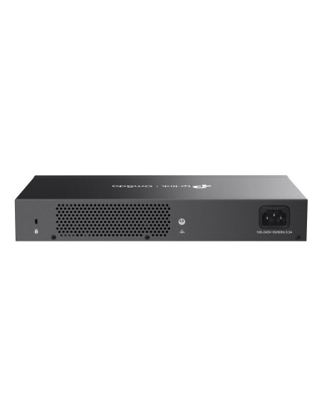 Tp-Link Omada Es216G Łącza Sieciowe Zarządzany L2 Gigabit Ethernet (10/100/1000) Czarny