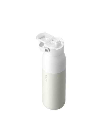 Larq Bottle Purevis 2 - Inteligentna, Samoczyszcząca Butelka Filtrująca, Światło Uv-C 1L (Mojave Dune)