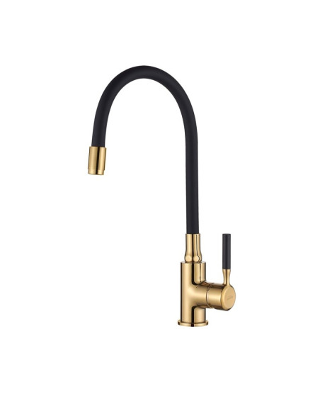 Kitchen Mixer Glamour Flexblack/Gold
