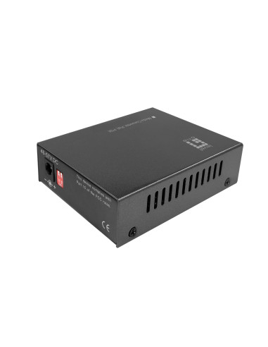 Levelone Gb Konwerter Rj45- Sfp 1Gbps Poe Pse 30W