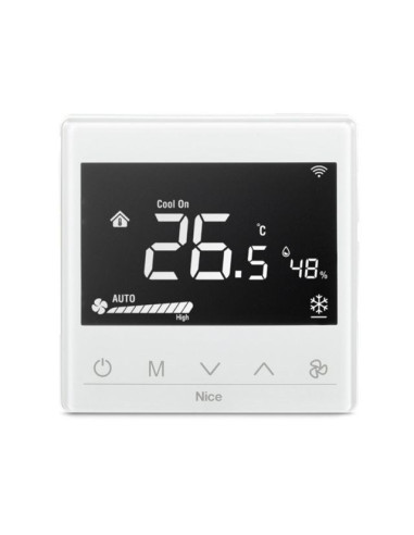 Termostat Do Sterowania Temperaturą Nice Fan2-Control White