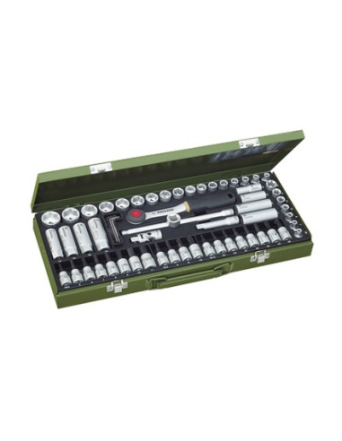Super Compact Socket Set 3/8In 65 Pcs