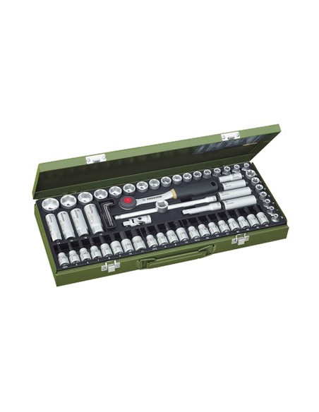 Super Compact Socket Set 3/8In 65 Pcs