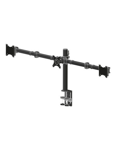 Uchwyt Biurkowy Do 3 Monitorów Iiyama Ds1003C-B1 Do Ekranów 10-27 Cali
