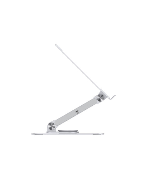 Conceptronic Uchwyt Na Laptopa Ze Stacją Dokującą 7 W 1 Srebrny