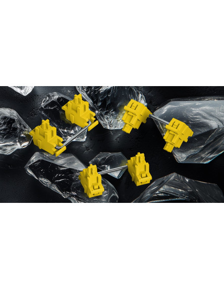 Klawiatura Dla Graczy Hator Rockfall 3 Tkl Wireless Mechaniczna Czarna (Klawisze Czarno-Białe)