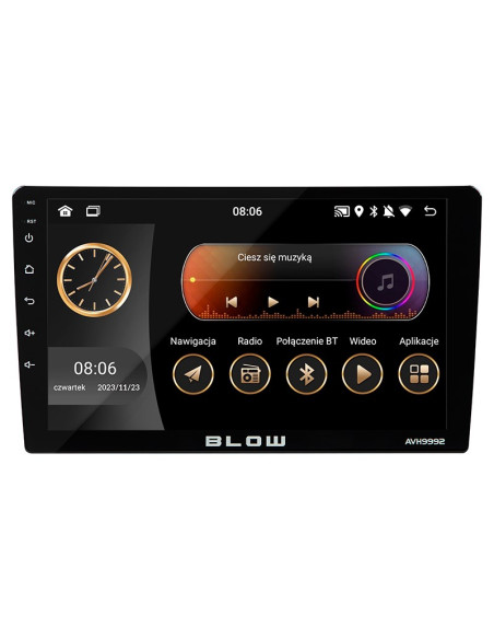 Blow Radio Avh-9992 2Din 9" Android/Wifi/Gps/ Carp