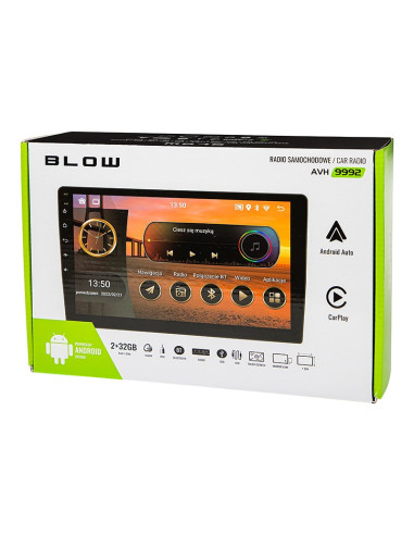 Blow Radio Avh-9992 2Din 9" Android/Wifi/Gps/ Carp