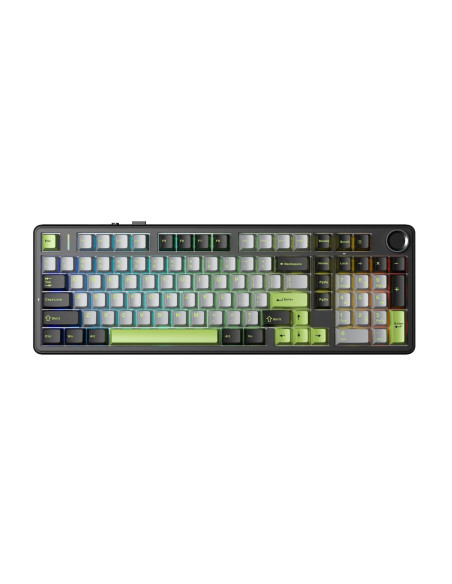 Klawiatura Gasket F99 Pro Black+Gray+Green Graywood Switch Rgb Aula